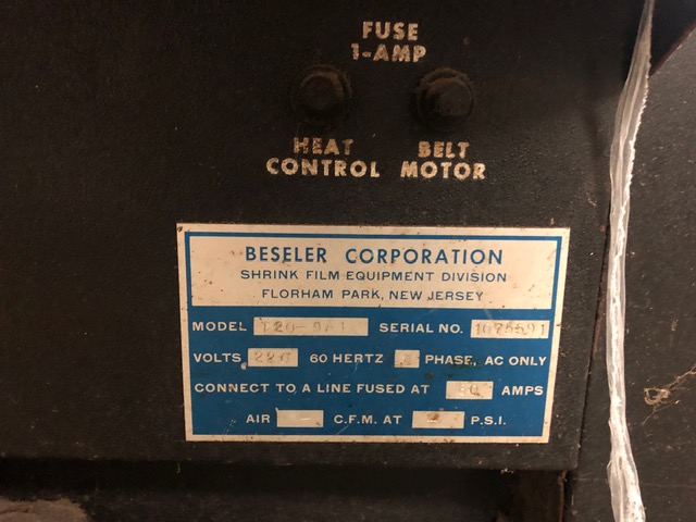 EASTEY L BAR SEALER with HEAT SHRINK TUNNEL - Image 7