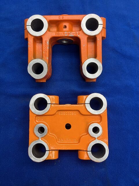 Clamp Pad Brackets - Bordens 36, 48, and 18 Pocket Testers